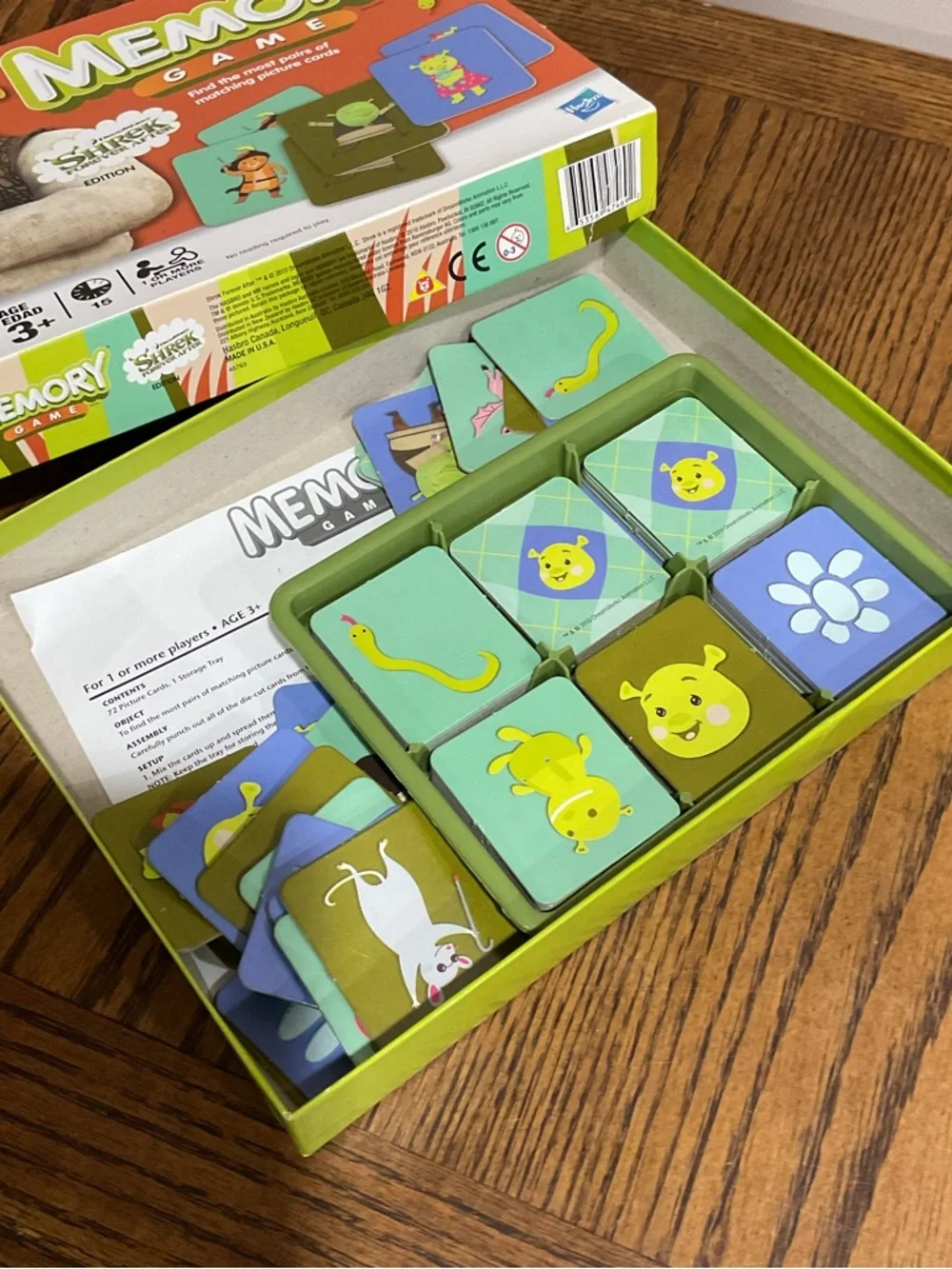 Shrek Memory Game & I SPY Sand Castle Puzzle Duo for kids